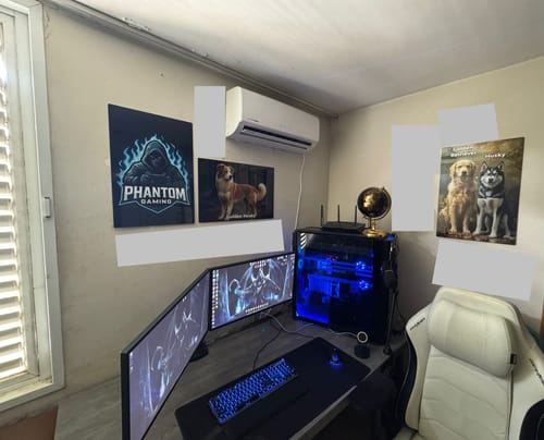 Customer photo review of יצירת פוסטר מתמגנט מתמונה