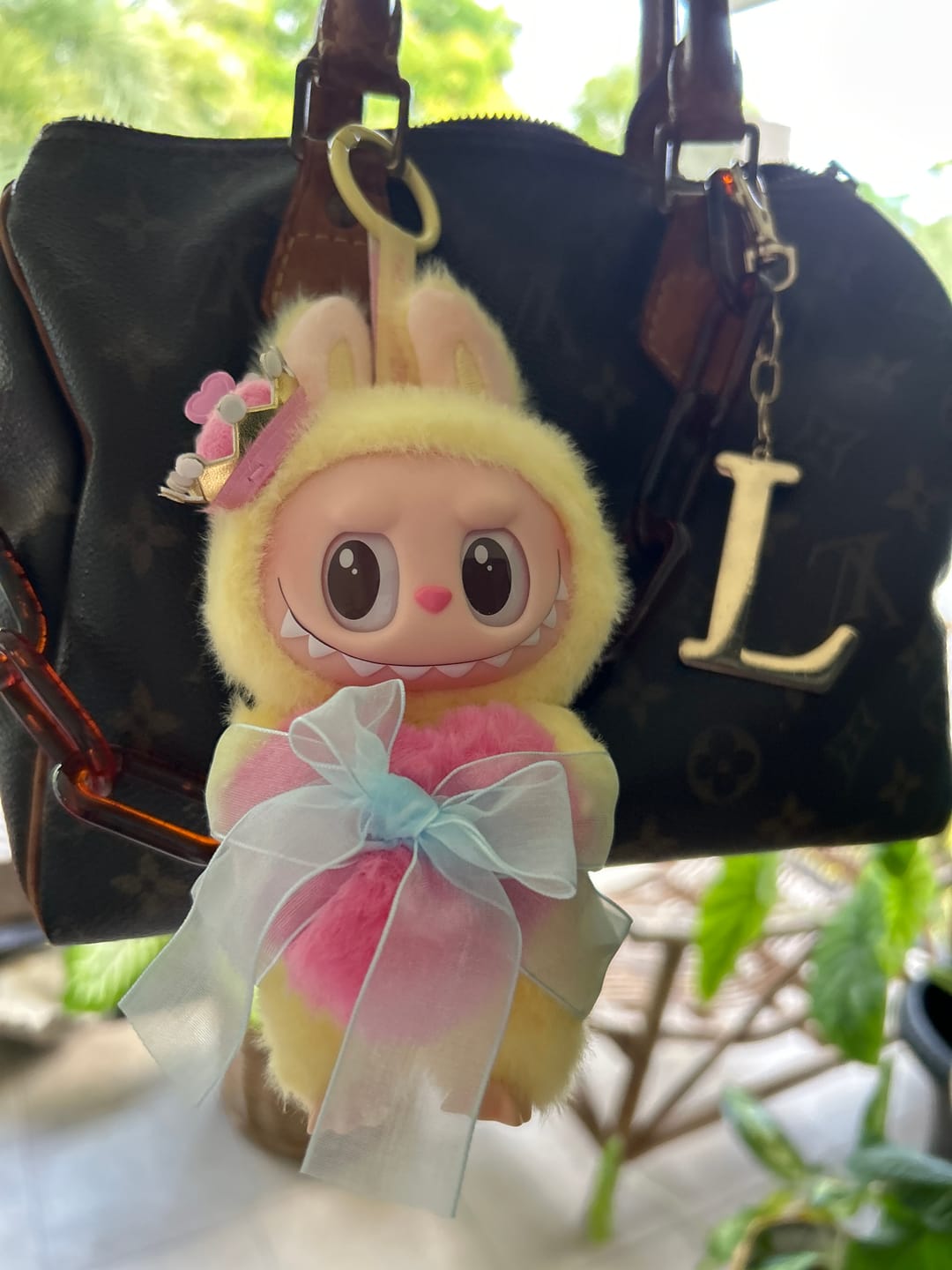 Customer photo review of Pop Mart Labubu The Monsters Let's Checkmate Series Vinyl Plush Hanging Card