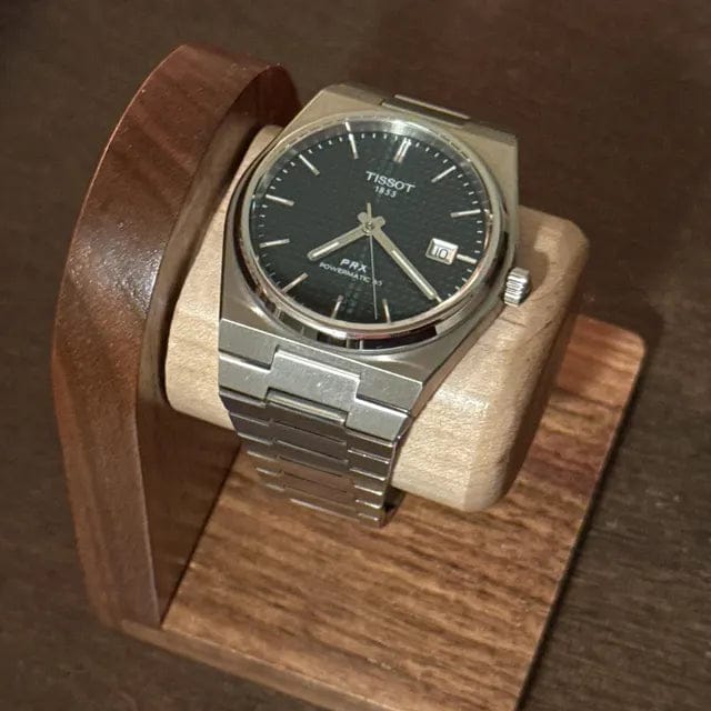 Customer photo review of Timestand S (Walnut)