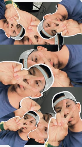 Customer photo review of 9FORTY A-Frame Trucker Los Angeles Dodgers Color Era Black Snapback