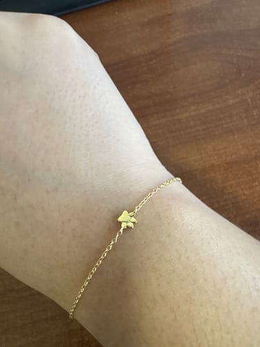 Customer photo review of Pulsera Con Mini Huella