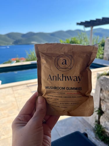 Customer photo review of Mushroom Gummies