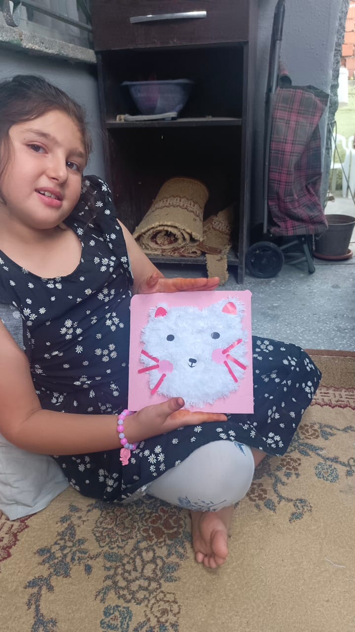Customer photo review of 6'Lı Punch Needle Nakış Kiti