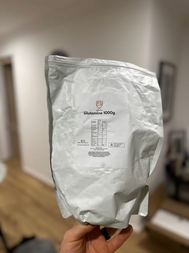 Customer photo review of L-Glutamine