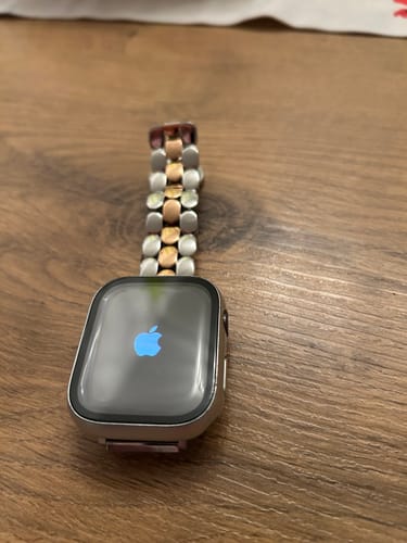 Customer photo review of NEU: Apple Watch Metallarmband "Julie"