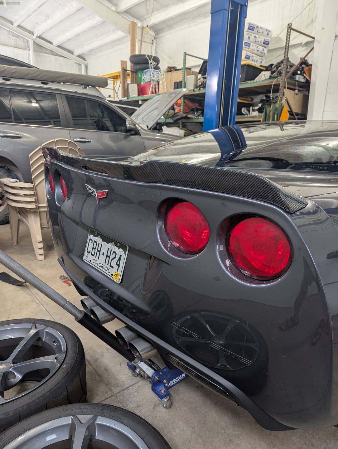 Customer photo review of Corvette C6 Grand Sport / Z06 / ZR1 Side Skirts Rocker Panels