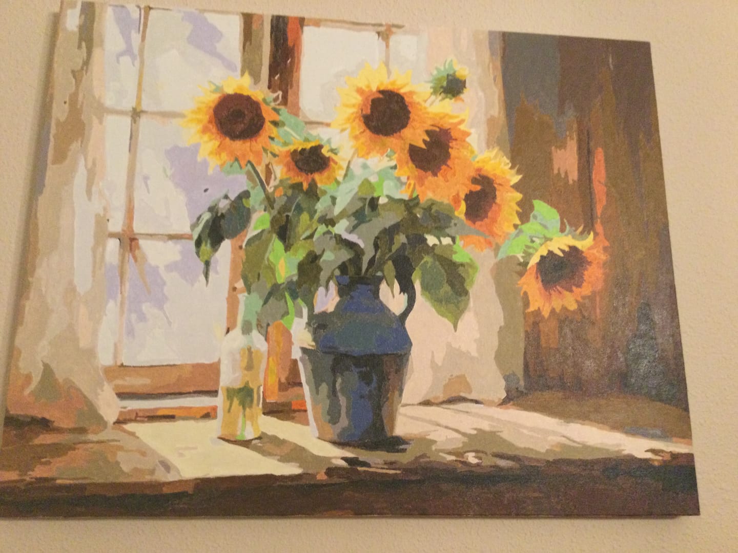Customer photo review of Sunflowers Window Light