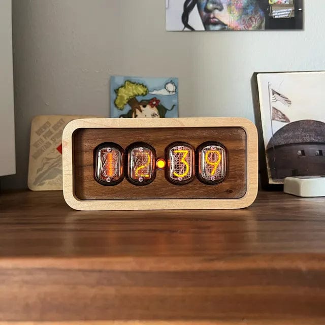 Customer photo review of Nixie Tube Clock IN12