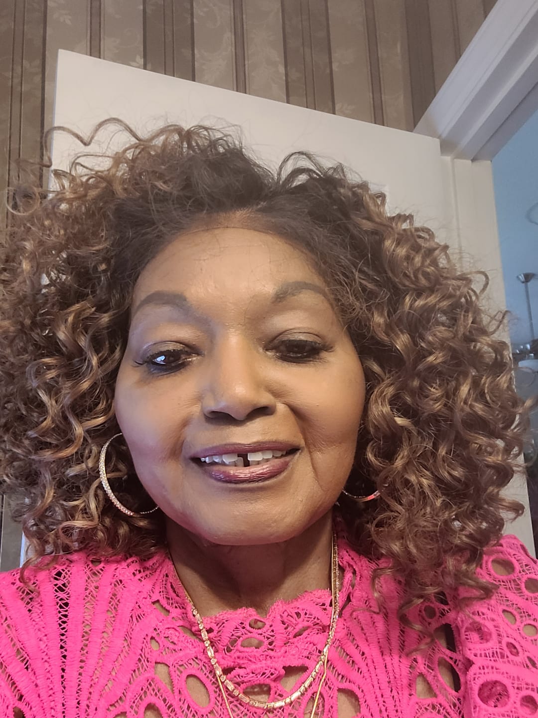 Customer photo review of Sensationnel Butta Lace Chic Bob Collection Glueless HD 5" Deep Lace Front Wig - LOB UNIT 3