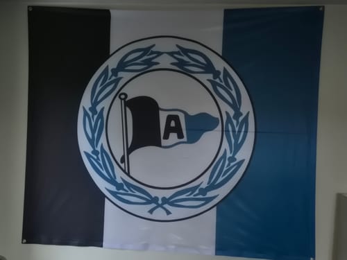 Customer photo review of Fahne inkl. Druck