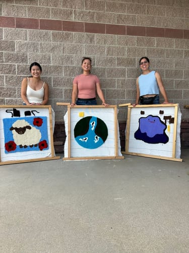 Customer photo review of Tuft Love Tufting Classes (Superior, CO)