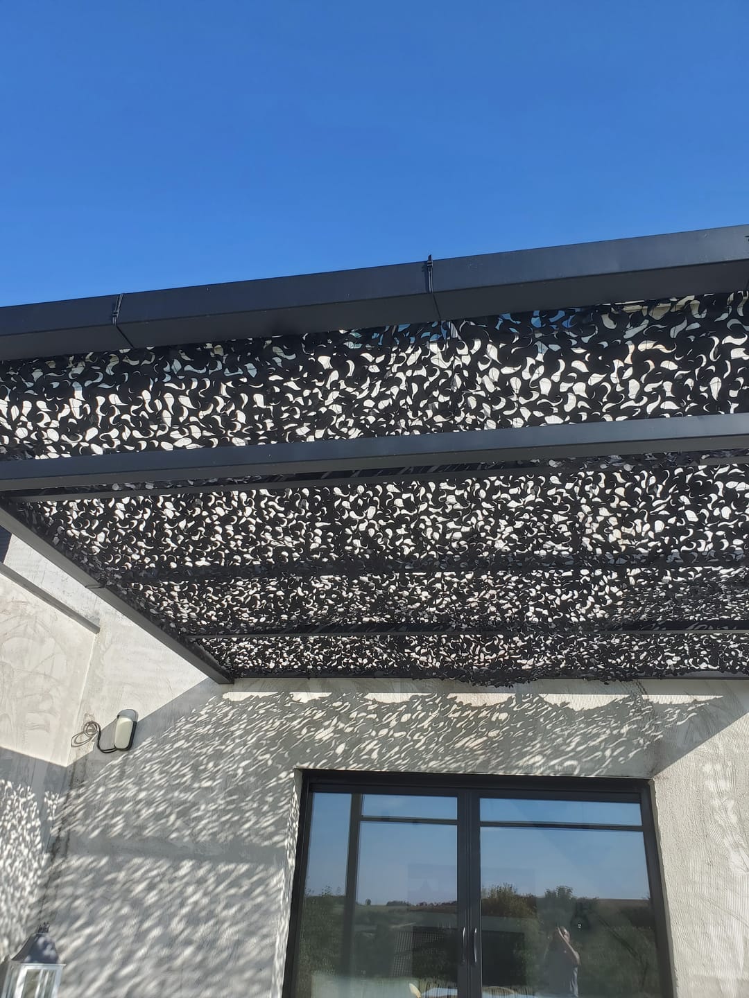 Customer photo review of Filet de camouflage renforcé noir