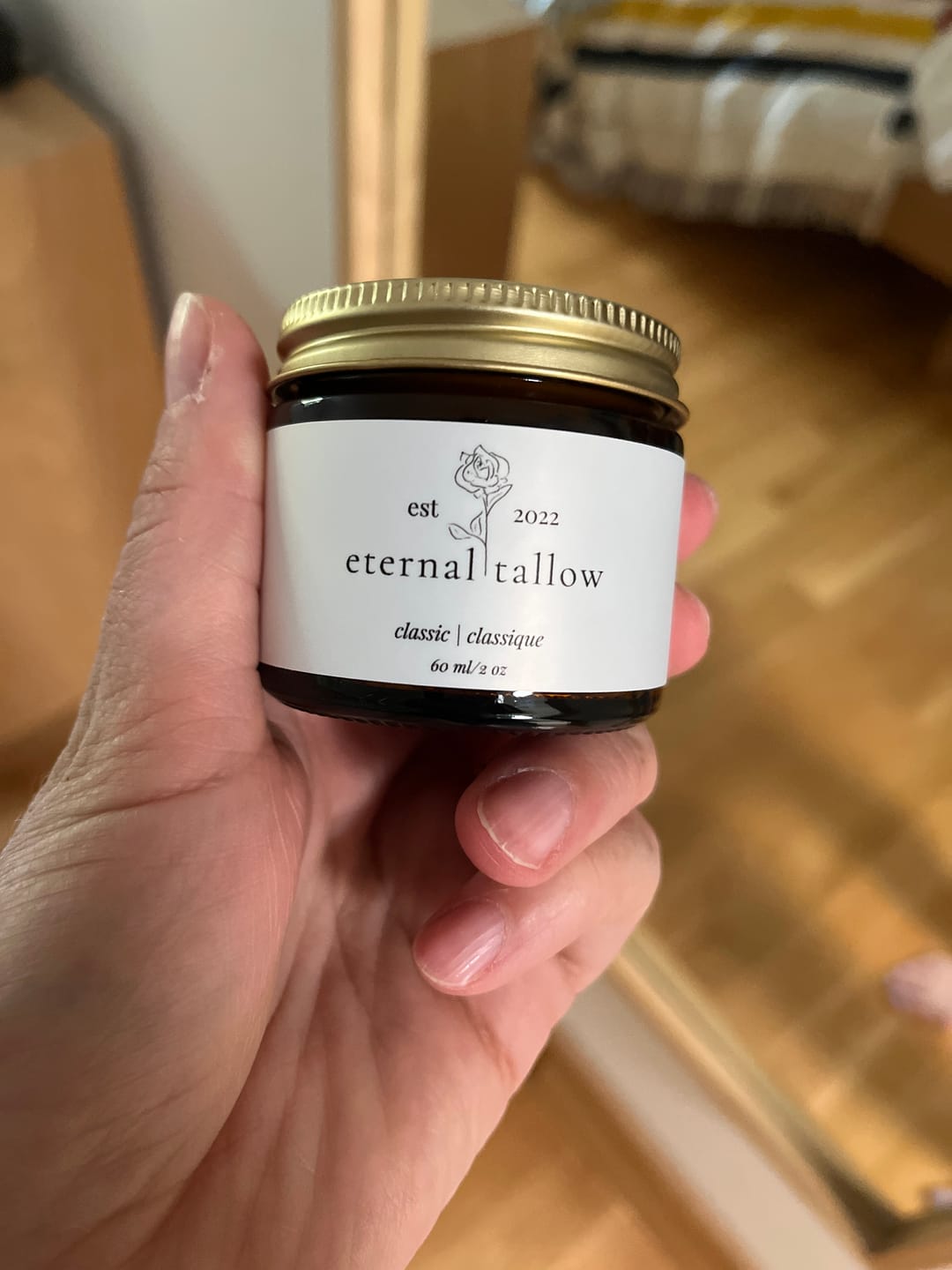 Customer photo review of Classic - Lavender Tallow + Jojoba Balm