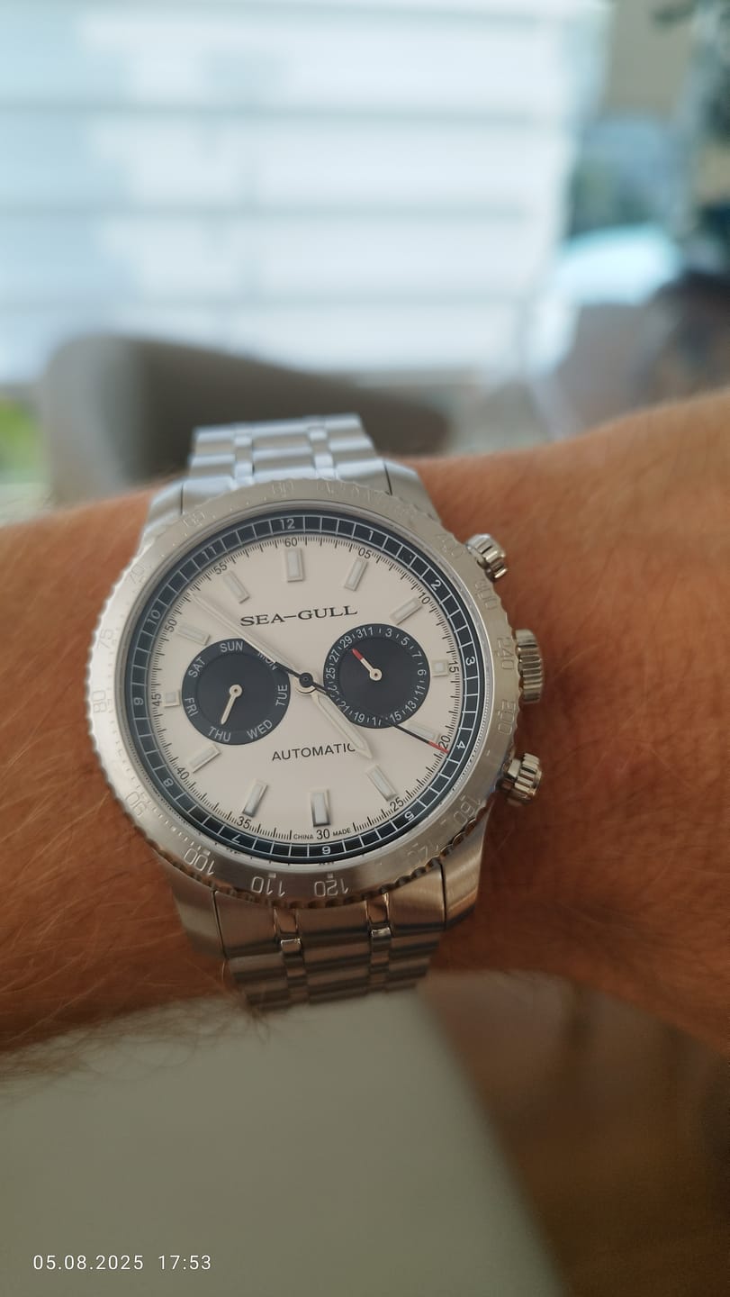 Customer photo review of Panda Eye | GMT | Dual Calendar | Tachymeter | 43mm