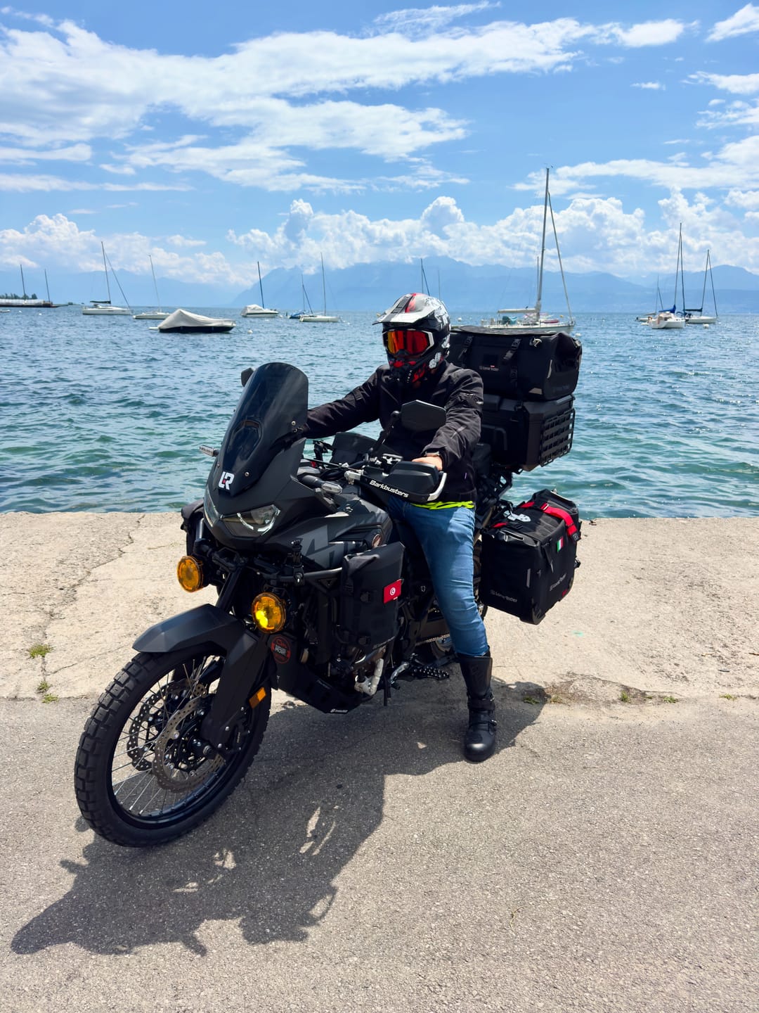 Customer photo review of Color Straps for MotoBags