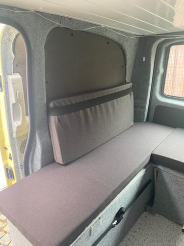 Customer photo review of Carpet Filz selbstklebend für Camper