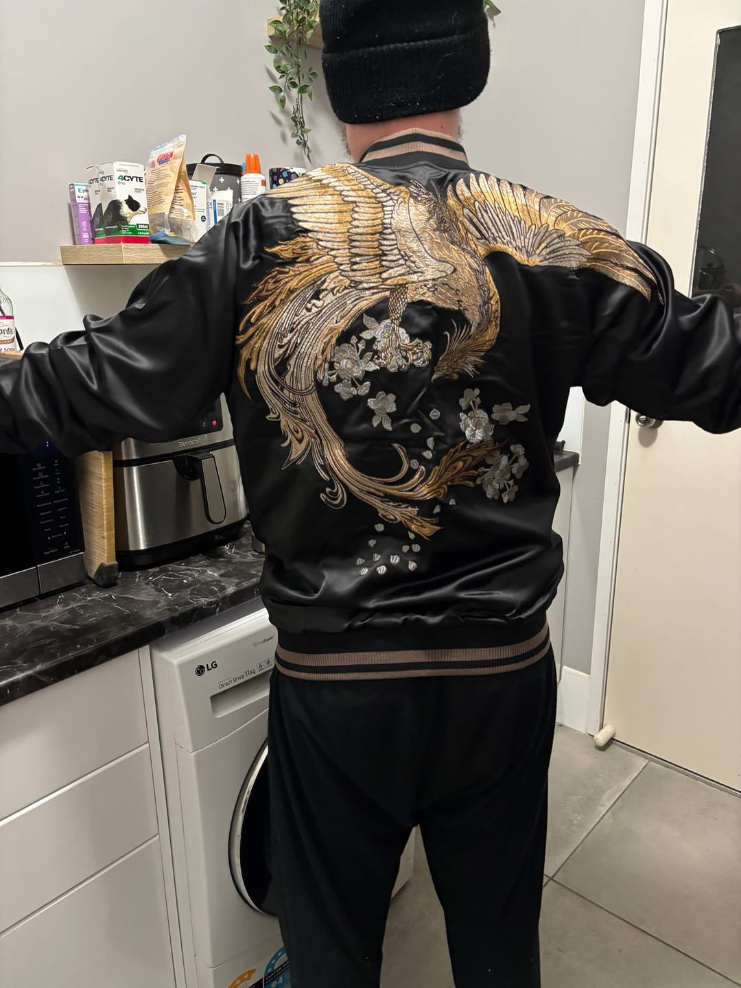 Customer photo review of Phoenix Sukajan Souvenir Jacket