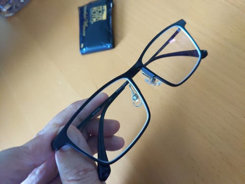 Customer photo review of High Index 1.61