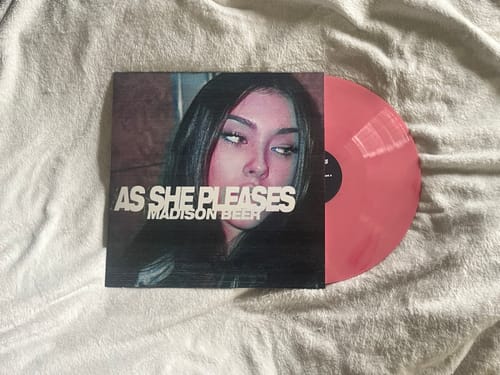 Customer photo review of Custom Vinyl Record Cover