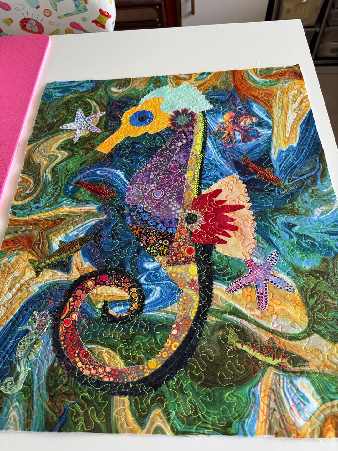 Customer photo review of Fabric Bundle of the Month Subscription