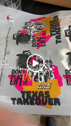 Customer video review of Custom DTF Gang Sheet Builder