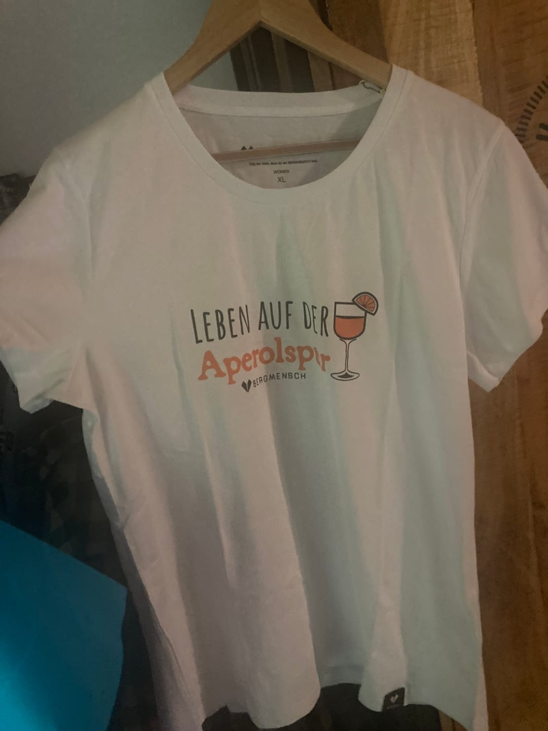 Customer photo review of Aperolspur - Damen Premium Organic Shirt
