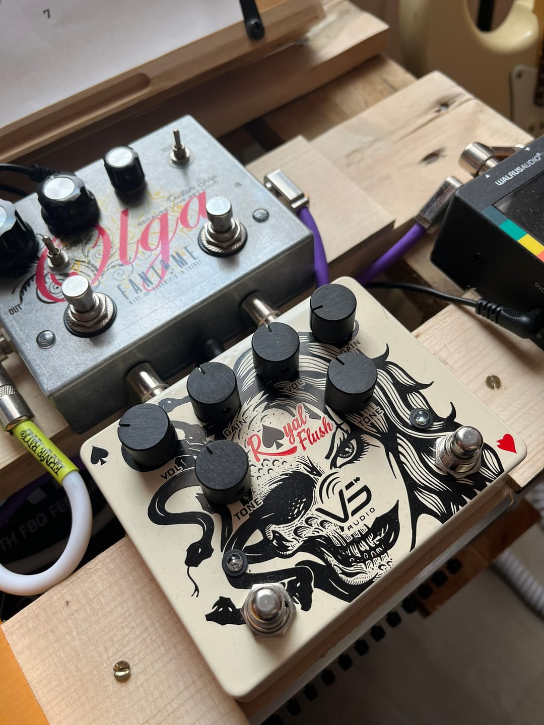 Customer photo review of VS Audio Royal Flush Dual Overdrive (s/n 0960)