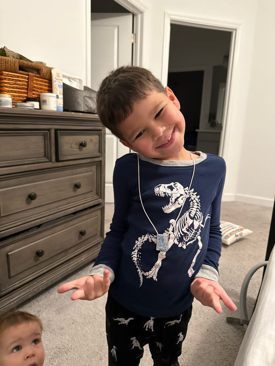 Customer photo review of Kid's OLMC | Our Lady of Mt. Carmel Premium Brown Scapular