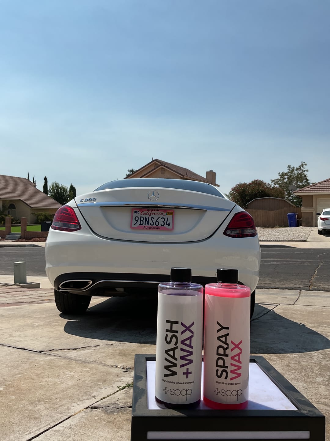 Customer photo review of +Soap Wax & Wash