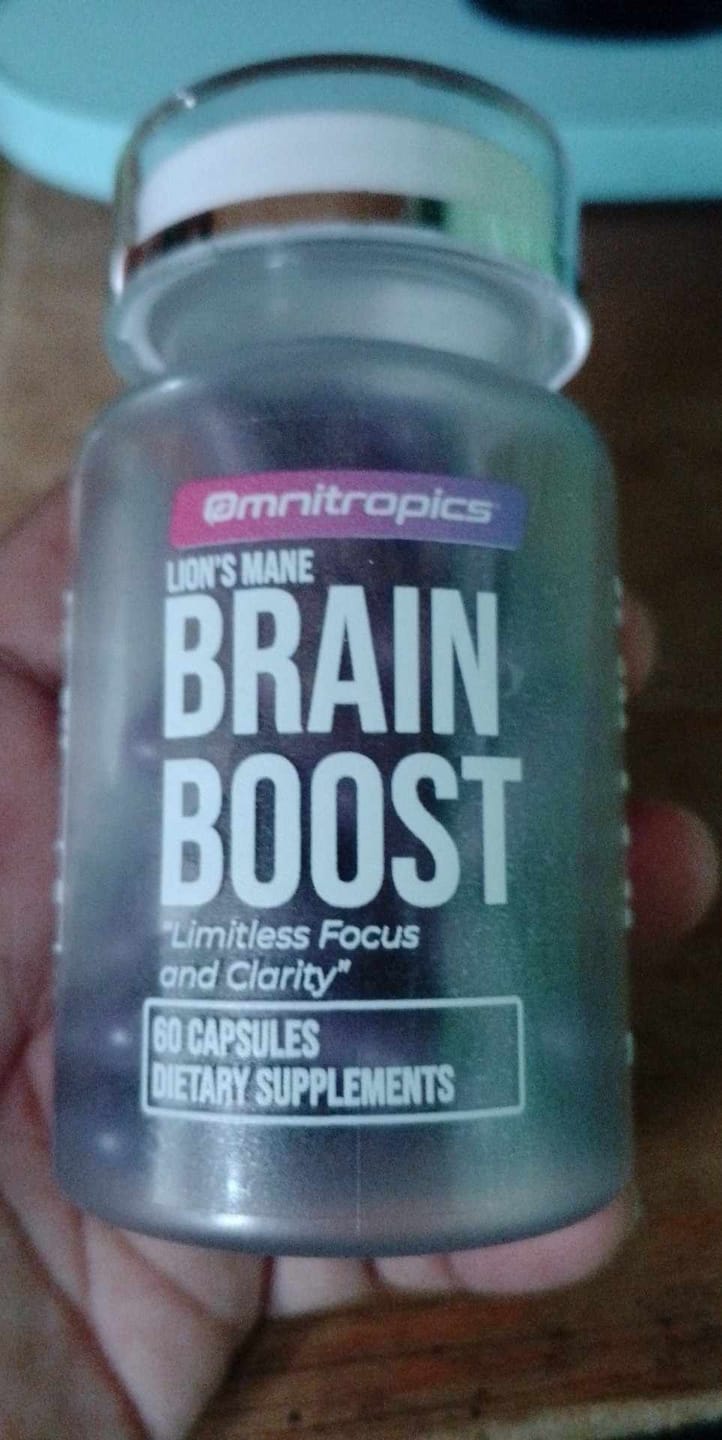Customer photo review of Omnitropics™ Brain Boost Premium Lion's Mane (25% OFF)