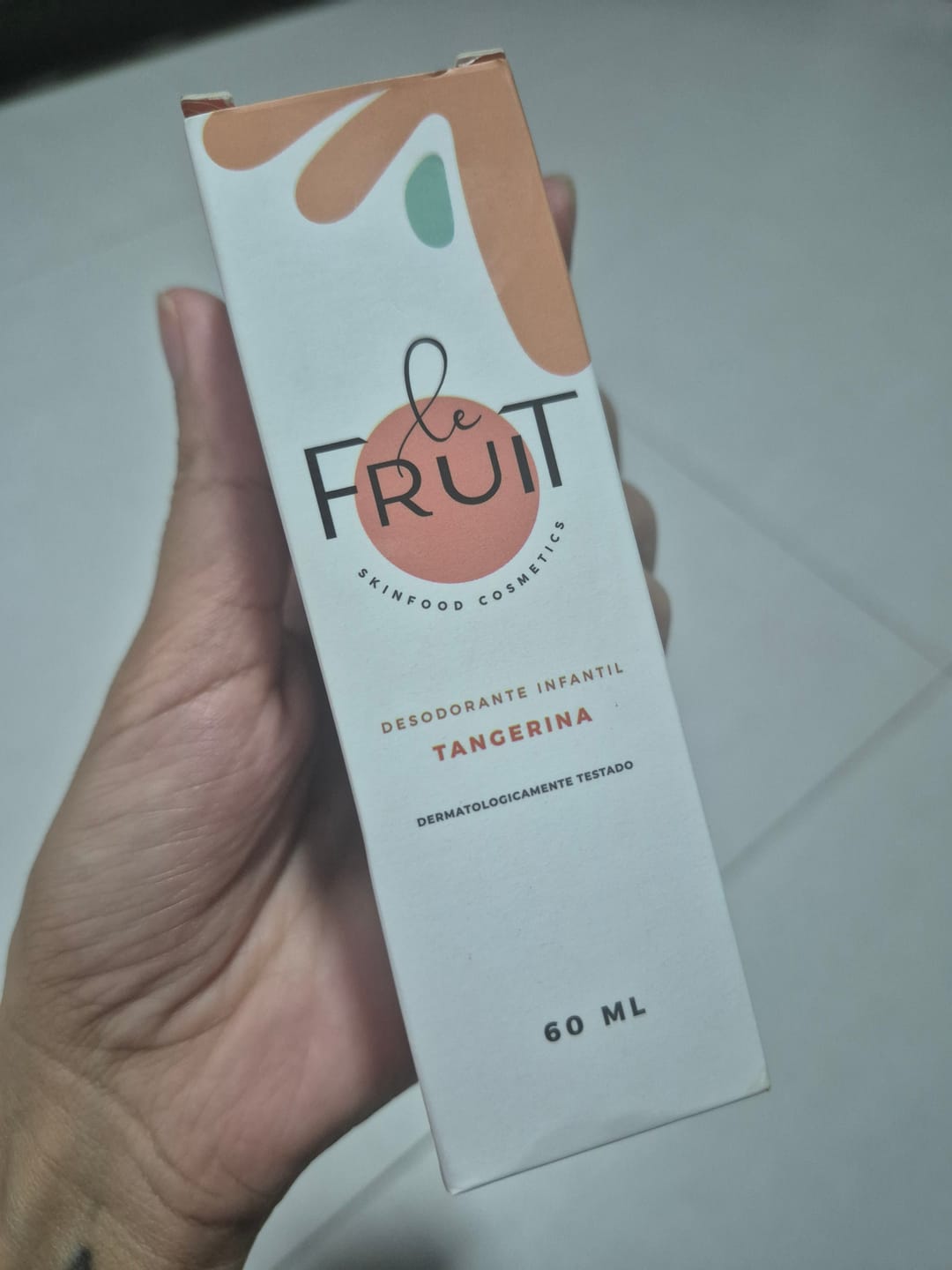 Customer photo review of Desodorante Diário Teen