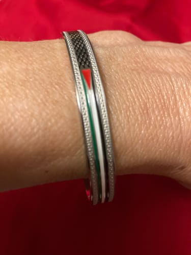 Customer photo review of Palestine Heritage Cuff