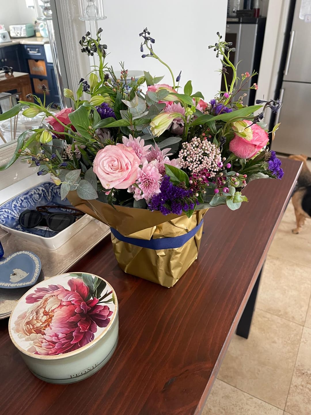 Customer photo review of Harmony Flower Arrangement