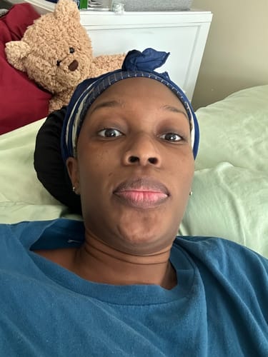 Customer photo review of 2-1 double cleansing bar | discoloration brightening corrector | oat relief acne exfoliant