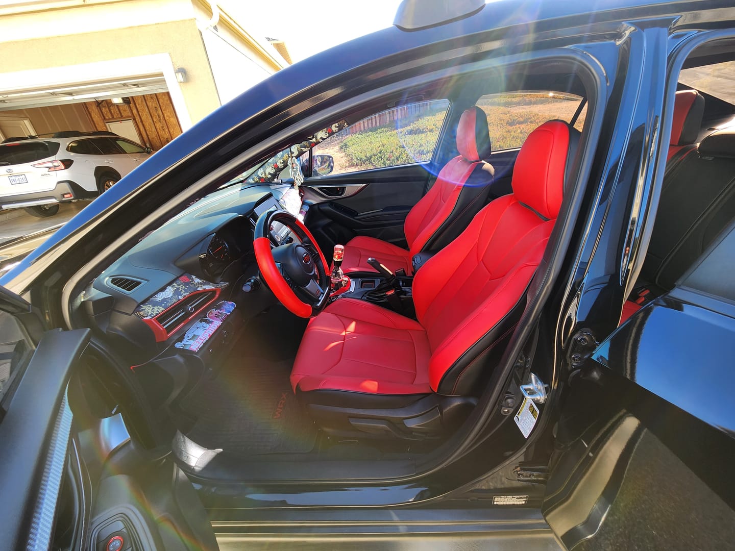 Customer photo review of 2022+ Subaru WRX Premium Custom Seat Covers