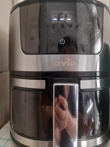 Customer photo review of Air Fryer Novio Grill & Fry