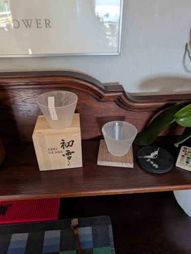Customer photo review of Yuki - Japanese EDO Whiskey Glass