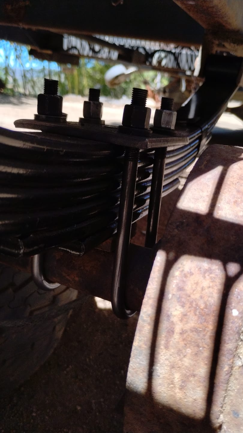 Customer photo review of 3/8 Inch Diameter U-Bolts - Round