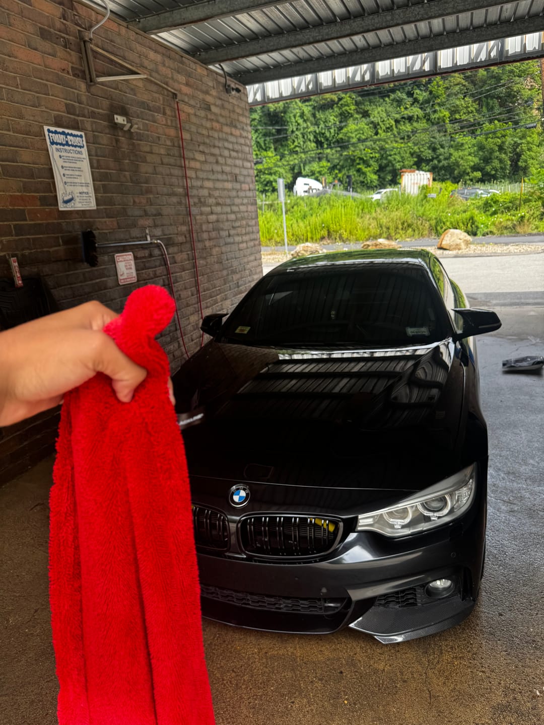 Customer photo review of BLACKLINE® RESTORE MICROFIBER DETERGENT
