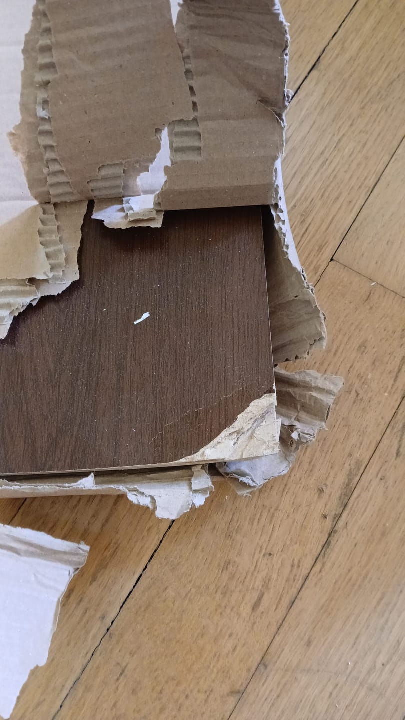 Customer photo review of Biblioteca KENT REGAL, castan, PAL, 110x43x205 cm