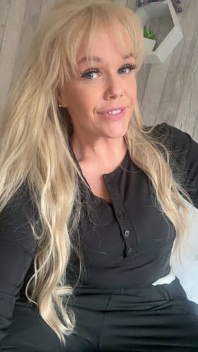Customer photo review of The Loose Wave HD Fibre 24" Lace U Part Wig