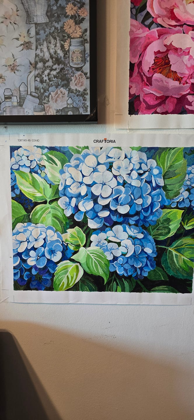 Customer photo review of Clustered Hydrangeas