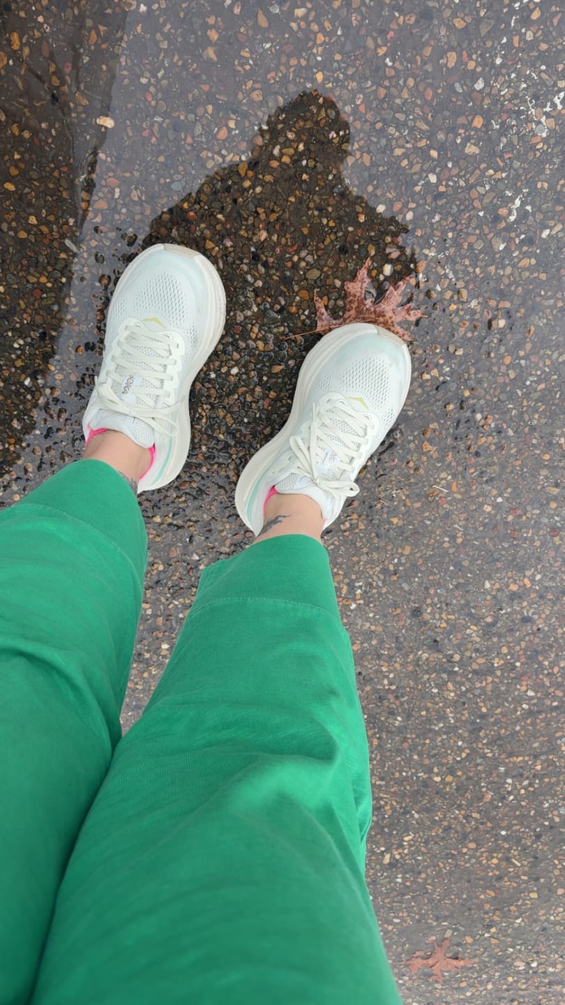 Customer photo review of 3/4 Brunch Pants - Pine Green
