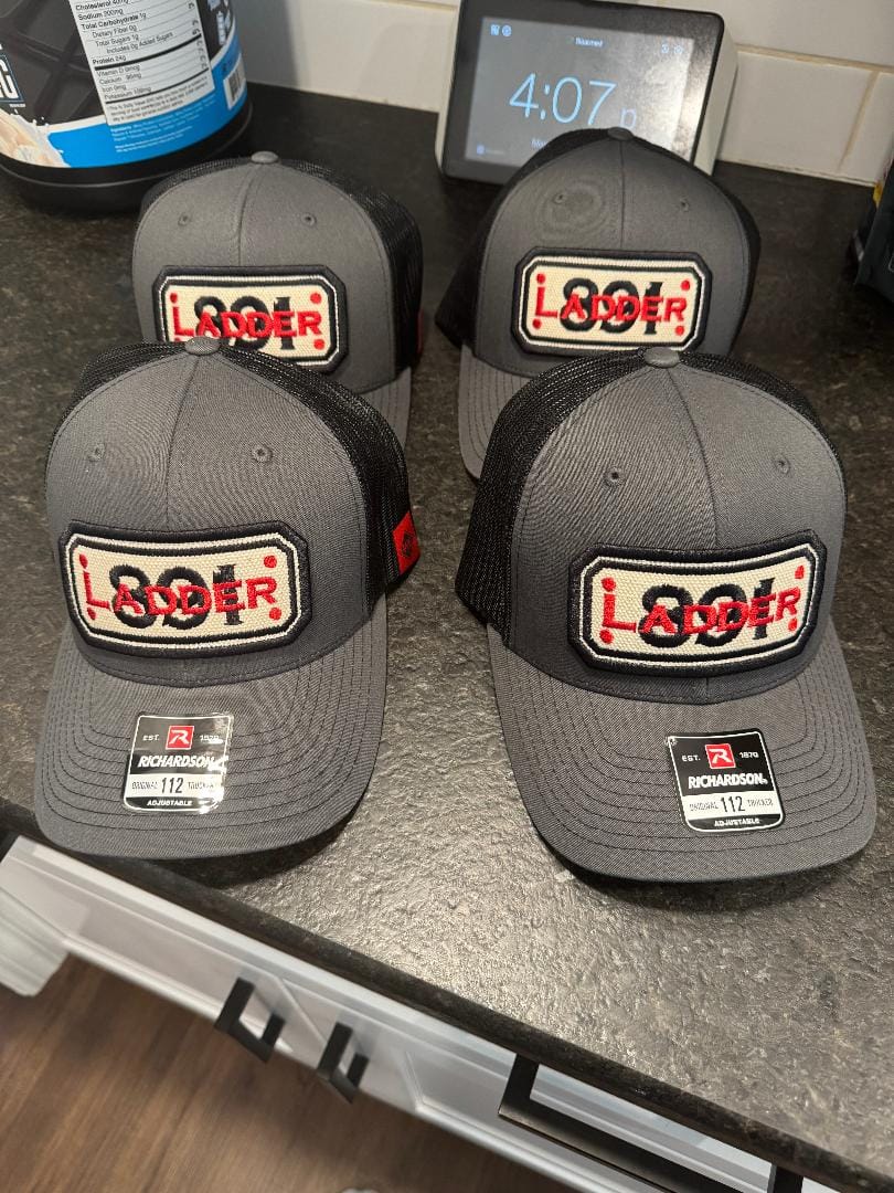 Customer photo review of SNAPBACK HOSE HAT WITH CUSTOM BACK OF HAT