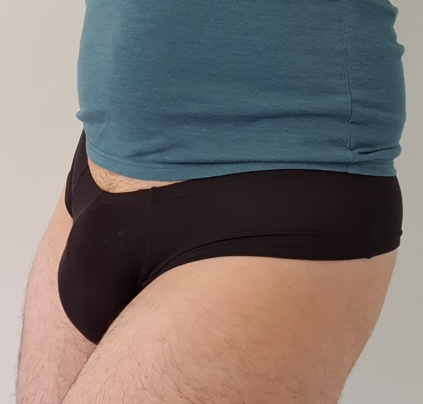 Customer photo review of 2 Pack Big Support Pouch Modal Men's Briefs