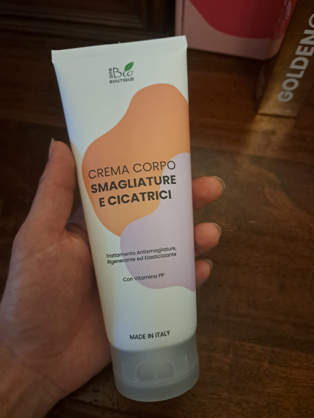 Customer photo review of Crema Corpo Smagliature e Cicatrici