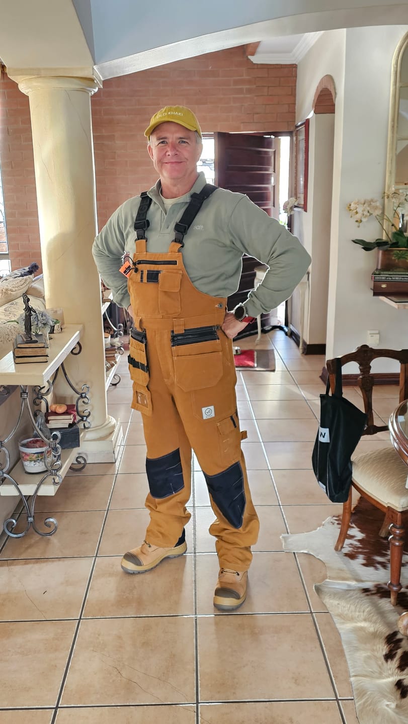 Customer photo review of Brawn Safety Work Boots Tan
