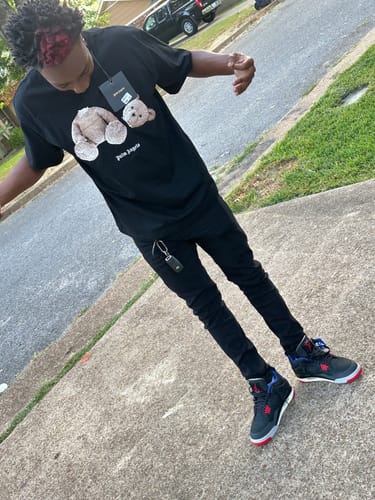 Customer photo review of PALM ANGELS T-Shirts