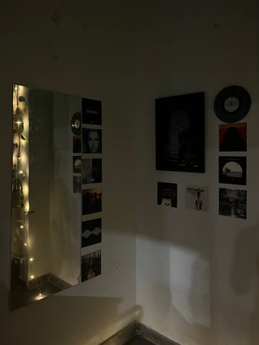 Customer photo review of PLAYLIST - ALBUM COVER PRINTS - CUSTOM WALL COLLAGE POSTERS