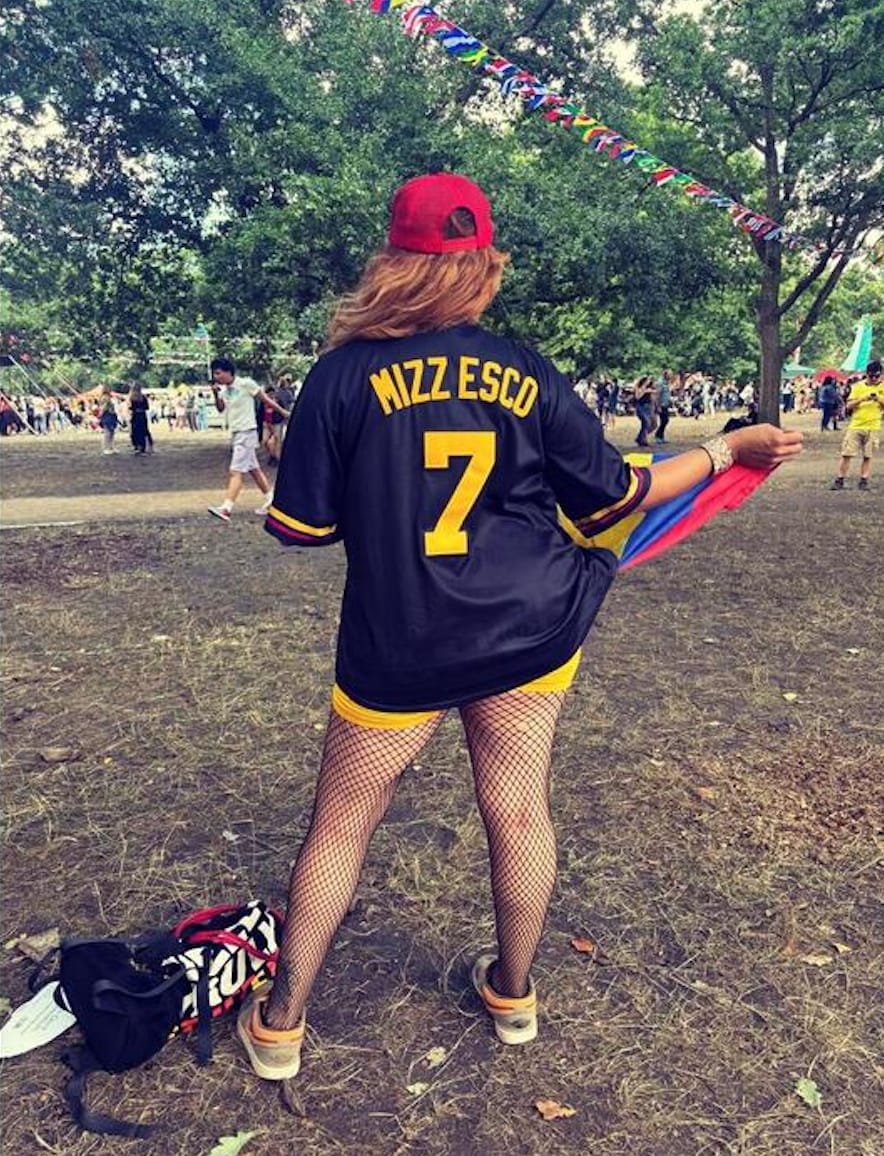 Customer photo review of Colombia Heritage Custom Baseball Jersey
